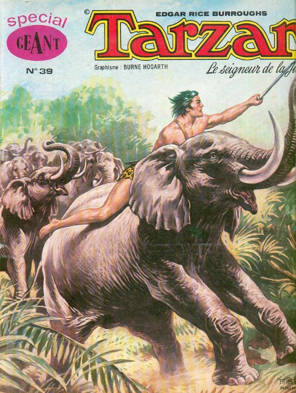 Scan de la Couverture Tarzan Gant n 39